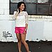 Lace and shorts