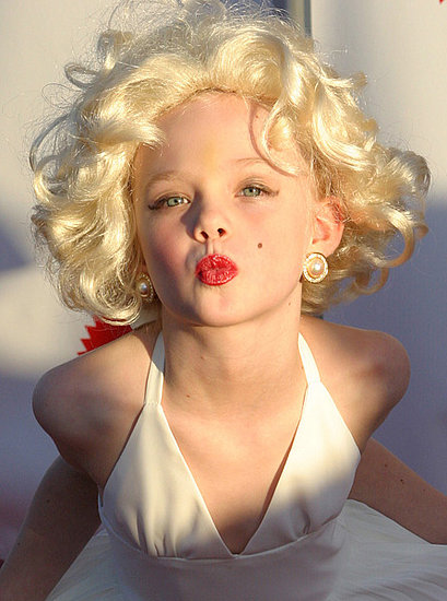 Elle Fanning Dakota's lil' sis dressed as the Seven Year Itch star for the 