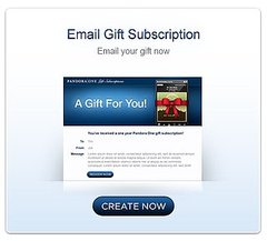 Pandora Gift Subscriptions