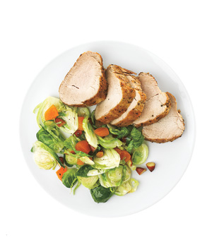 Fast and Easy Recipe For Pork Tenderloin With Brussels Sprouts