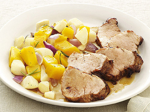 Fast and Easy Recipe For Pork With Squash and Apples