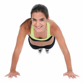 New Places to Do Sit-Ups and Push-Ups in Your Home
