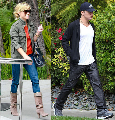 Pictures of Reese Witherspoon and Ryan Phillippe Arriving at Deacon's Birthday Party