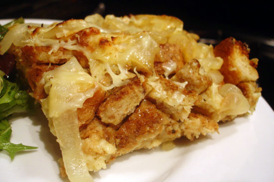 Savory Onion Bread Pudding Savory Onion Bread Pudding