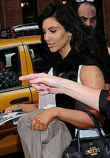 Pictures of Kim Kardashian Leaving a Photo Shoot in NYC