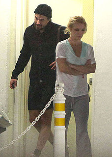Pictures of Britney Spears and Jason Trawick at the Gym