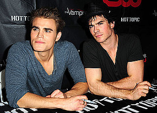 Pictures of Paul Wesley and Ian Somerhalder Greeting Fans in Miami