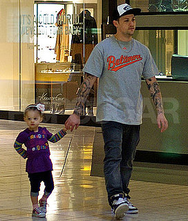 Pictures of Joel Madden and Harlow Shopping in LA
