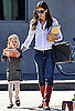 Pictures of Jennifer Garner and Violet