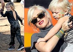 Gwen Stefani Hits Mr Bones pumpkin patch with the Boys in West Hollywood on Tuesday (October 26).