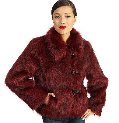Rachel Zoe Faux Fur Toggle Coat with Wing Collar ($119)
Rachel Zoe Faux Fur Toggle Coat with Wing Collar ($119)