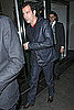 Pictures of Clive Owen Leaving the Ivy in London