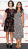 Keira Knightley and Eva Mendes at the Rome Film Festival