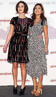Pictures of Keira Knightley and Eva Mendes at Rome Film Festival
