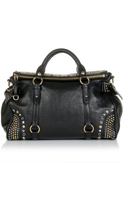 Miu Miu - STUDDED LEATHER BAG