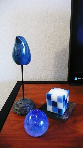 blue.