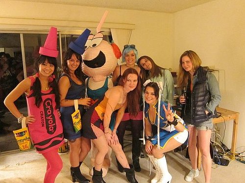 A variety of costumes!