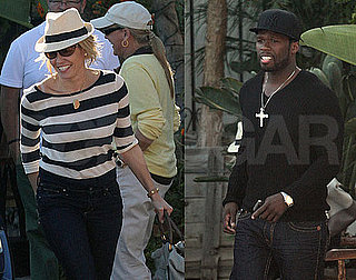 Pictures of Chelsea Handler and 50 Cent On a Date on Halloween