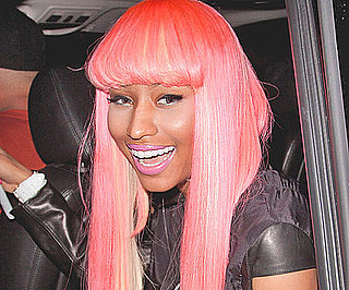 Nicki Minaj Matches Her Hair to Her Lipstick