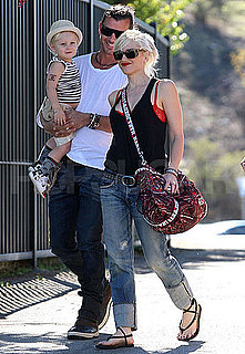 Pictures of Gwen Stefani, Gavin and Zuma Rossdale in LA
