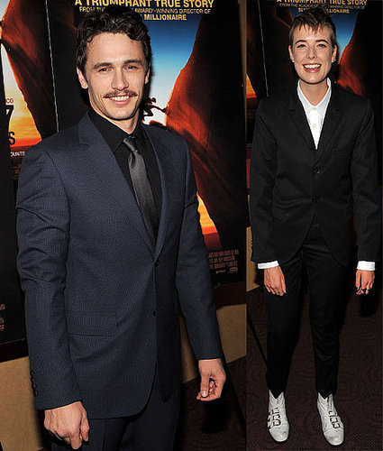 Pictures of James Franco and Agyness Deyn at 127 Hours Premiere