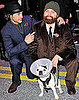 Robert Downey Jr and Zach Galifianakis at London Due Date Premiere