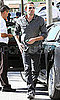 Pictures of Ben Affleck Valeting His Car at Katsuya in LA