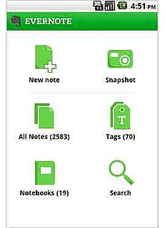 Evernote For Android Update
