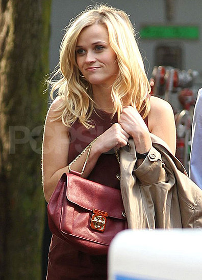Pictures of Reese on Set
