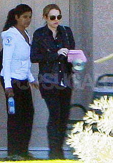 Pictures of Lindsay Lohan Leaving Rehab