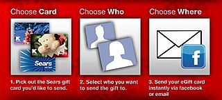 eGift Cards Through Facebook, Sears, and Kmart