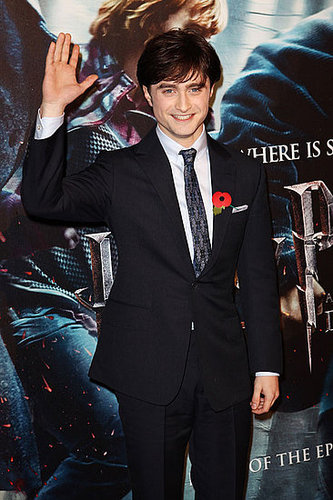 Pictures of Daniel Radcliffe at Harry Potter and the Deathly Hallows Premiere in London