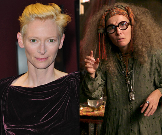 Tilda Swinton as Professor Trelawney Tilda Swinton as Professor Trelawney