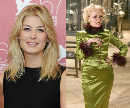 Rosamund Pike as Rita Skeeter Rosamund Pike as Rita Skeeter