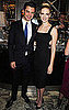 Pictures of January Jones and Dominic Cooper at Versace Dinner