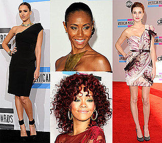 Pictures of Jessica Alba, Whitney Port, Rihanna and Jada Pinkett Smith at the American Music Awards