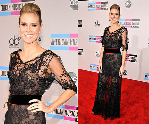 Heidi Klum at 2010 American Music Awards 2010-11-21 17:10:34