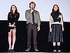 Rupert Grint, Bonnie Wright and Evanna Lynch in Japan