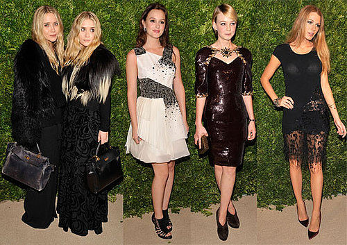 Blake Lively, Leighton Meester, Carey Mulligan at the CFDA Fashion Fund Awards
