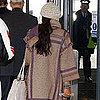 Pictures of Celebrities Wrapping Up Warm in Winter Trends