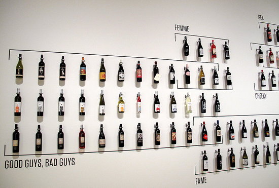 Wine label themes