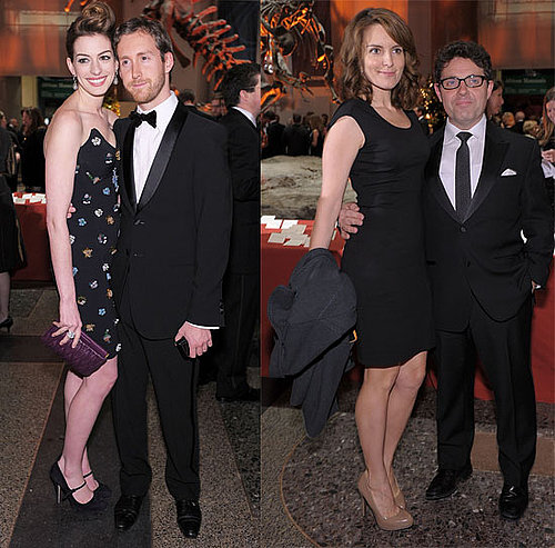 Pictures of Tina Fey, Jeff Richmond, Anne Hathaway, and Adam Shulman at the Natural History Museum Gala 2010-11-19 10:00:00