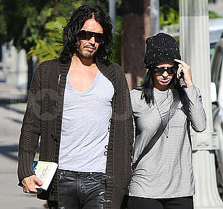 Pictures of Newlywed Russell Brand and Katy Perry Getting Brunch in LA
