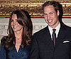 Pictures of Prince William and Kate Middleton at Engagement Announcement