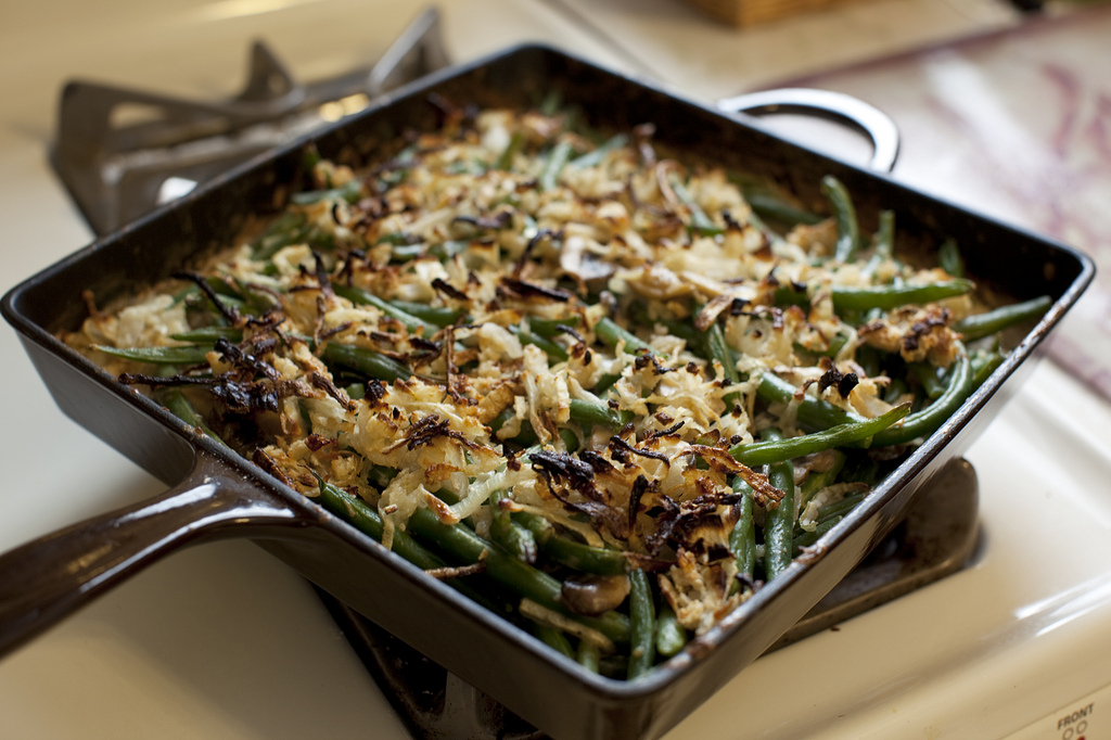 Green Bean Casserole and Sauvignon Blanc Green Bean Casserole and Sauvignon Blanc