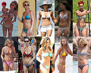 Pictures of Celebrities in Bikinis Including Kristen Stewart, Halle Berry, Jennifer Aniston, Katy Perry, Gisele Bundchen, More
