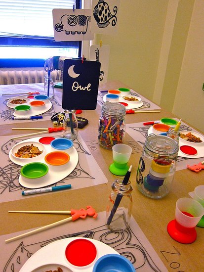 Arts and Crafts Children's Table Design