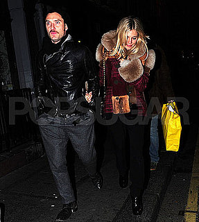 Pictures of Sienna Miller and Jude Law on a Date in London