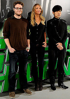 Pictures of Cameron Diaz, Seth Rogen, and Jay Chou at the Green Hornet Photo Call in Madrid 2010-12-02 15:00:19