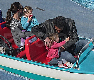 Pictures of Jennifer Garner and Ben Affleck at Disneyland With Violet and Seraphina